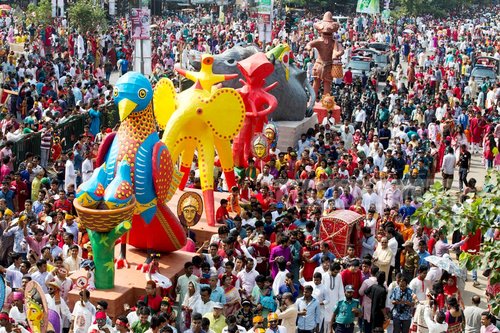 Pohela Boishakh Celebration in Bangladesh